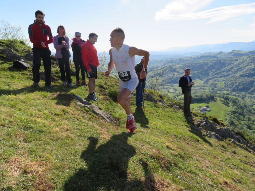 Beñat Marmissolle au trail de Barcus