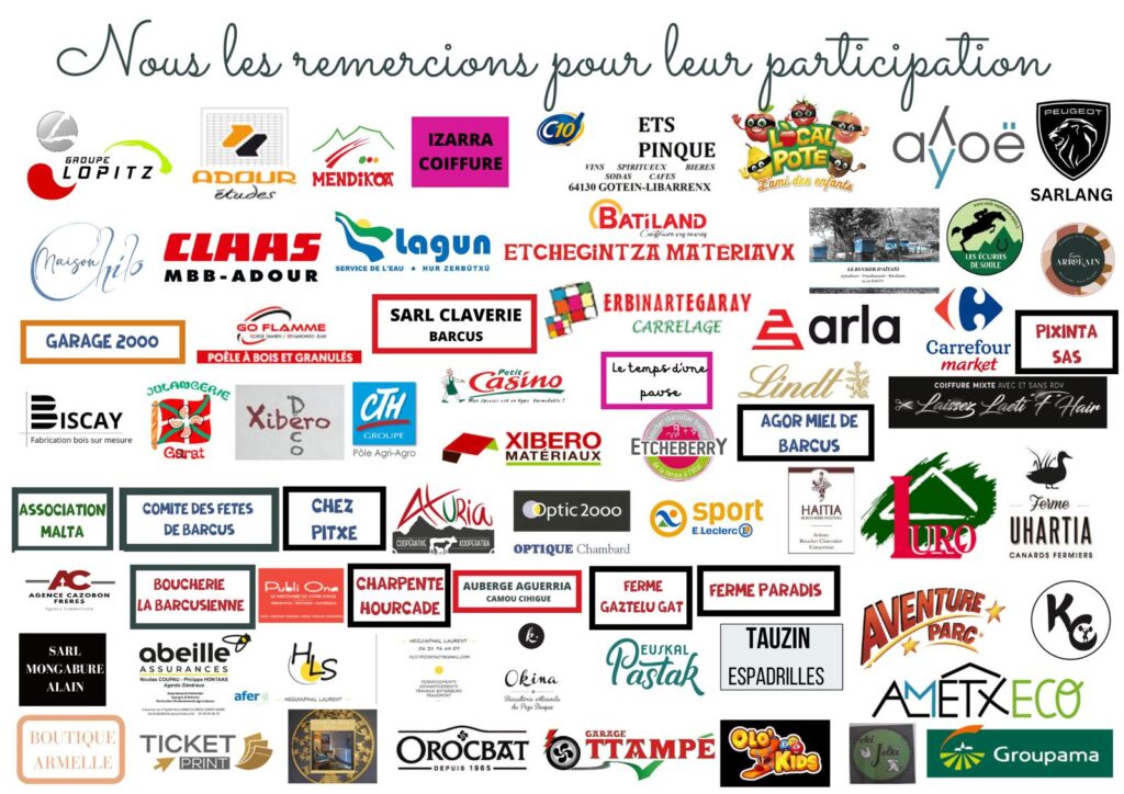 Partenaires du trail de Barcus