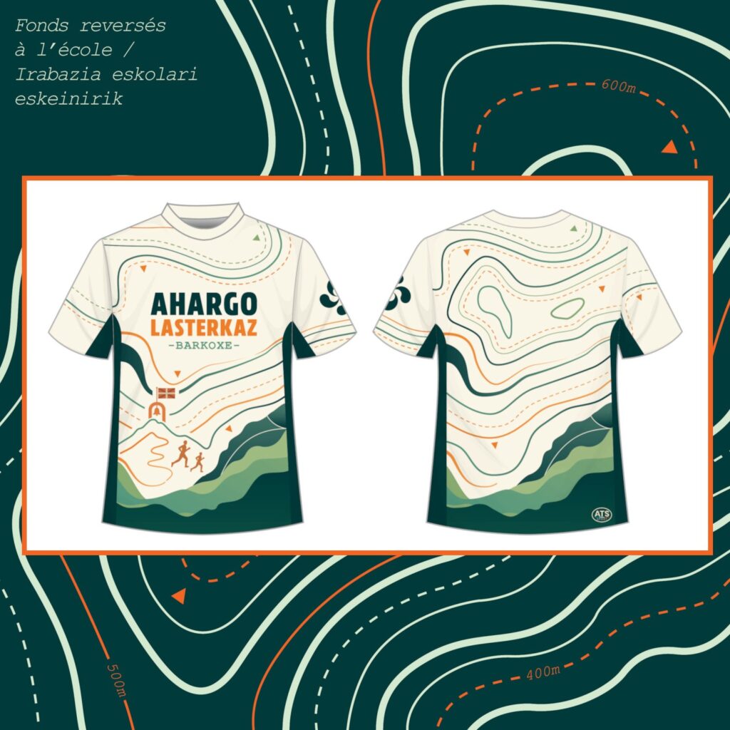 Maillot trail 2026 Ahargo Lasterkaz